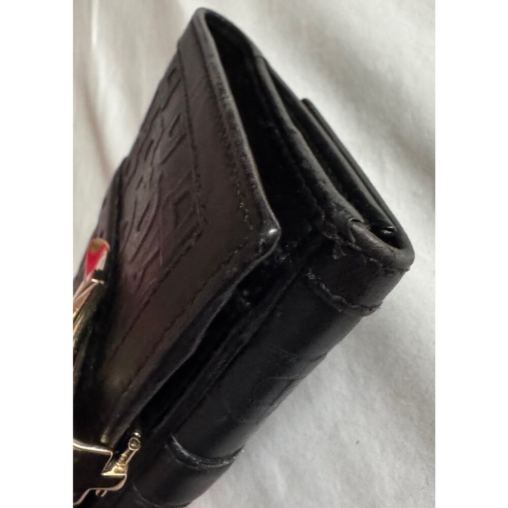 Gucci Leather Wallet With Belt Buckle Clasp Absolutely Beautiful - Picture 16 of 16